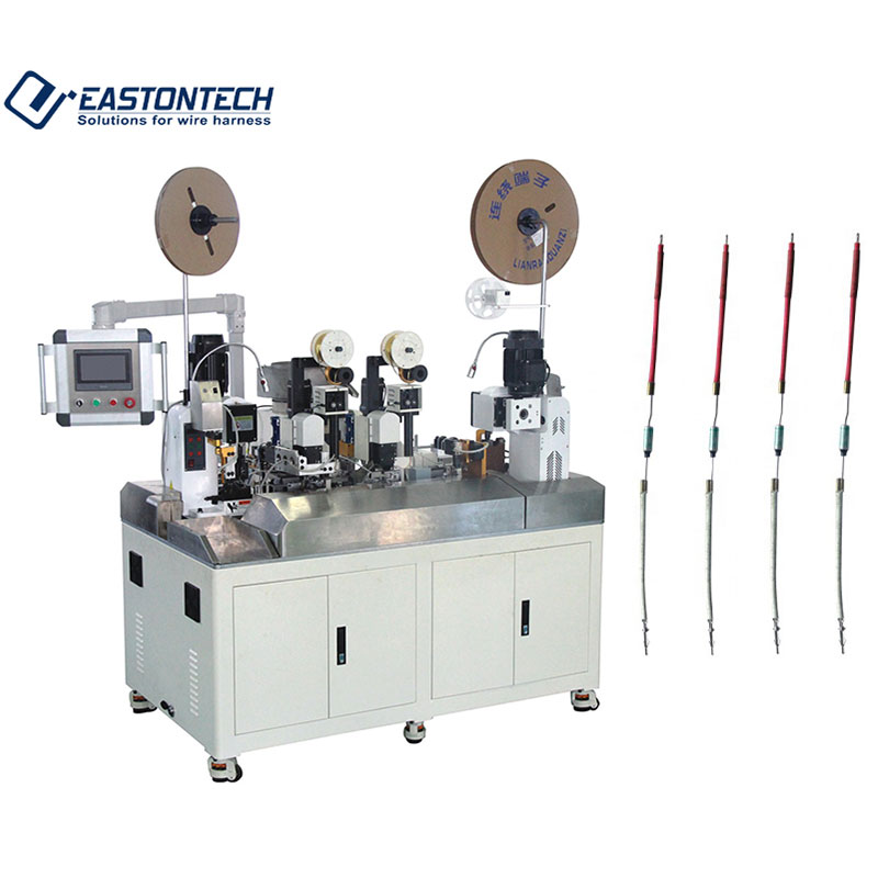 EW-1510 Fully Automatic Double Head Wire Splicing Machine