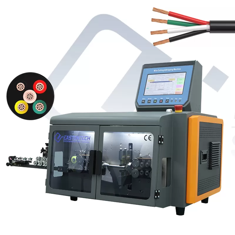 EW 05B+Fully Automatic Multi conductor Cable Stripping Machine