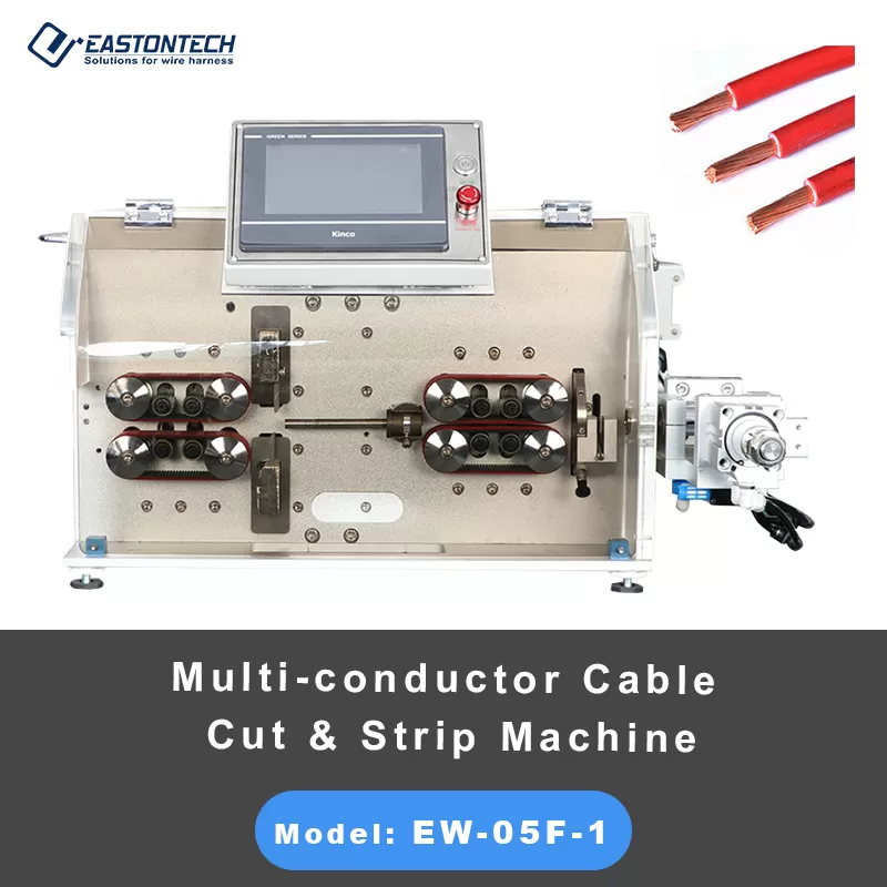 ew 05f1 multi conductor cable cutting stripping machine manufacturer