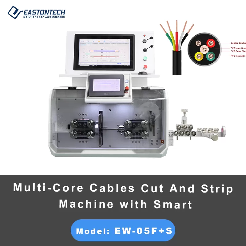 ew 05fs multi core cables cut and strip machine wholesale manufacturer