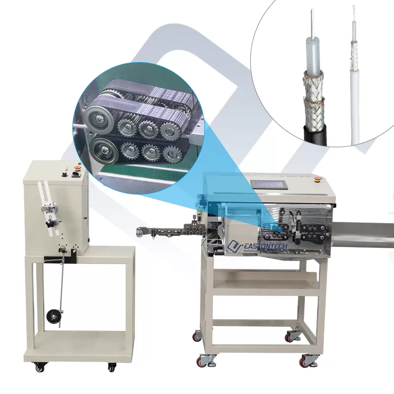 ew 06h 3 automatic coaxial cable cutting stripping machine manufacturer
