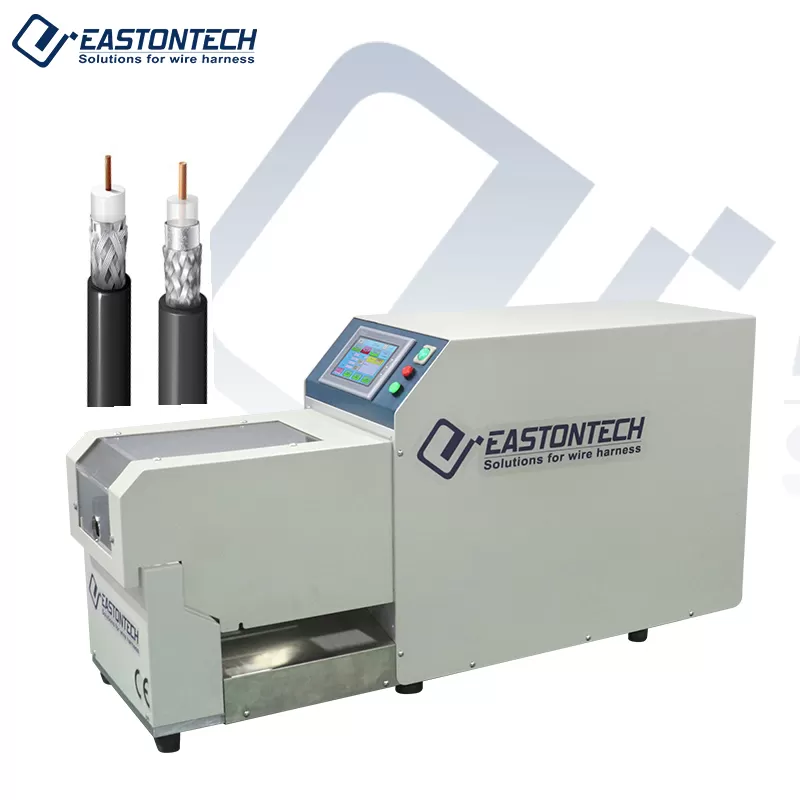 EW-06S-2 Coaxial Cable Stripping Machine 3-30mm