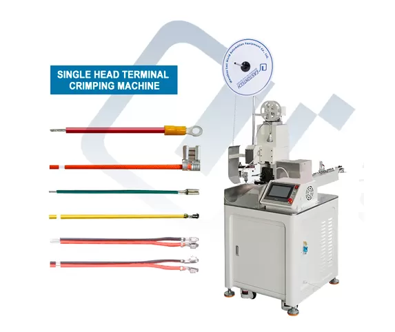 EW-22A Automatic Single Side Wire Crimping Machine
