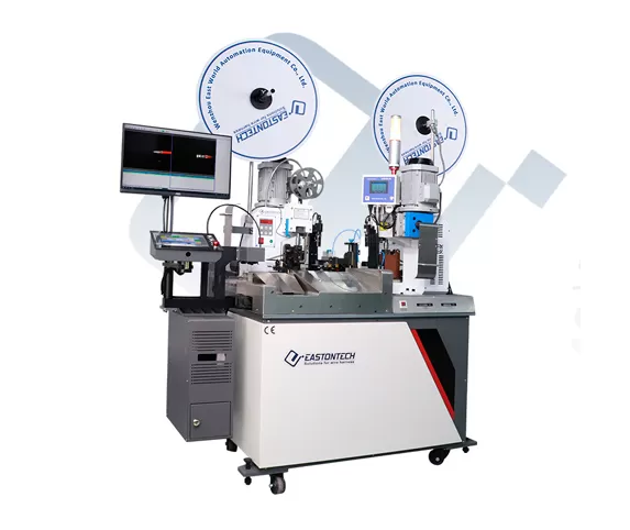 ew 22b fully automatic double end terminal machine with crimp force monitor and ccd china