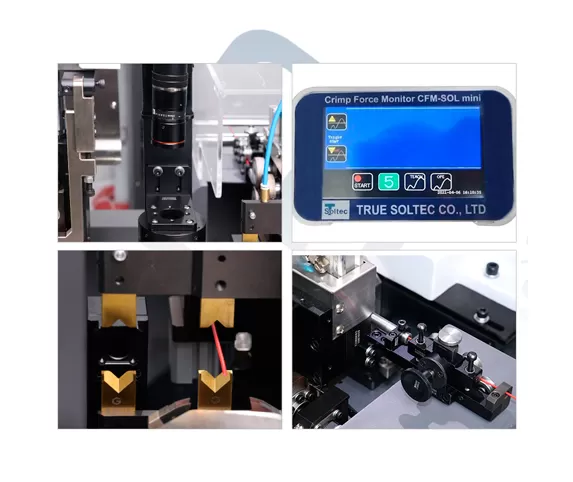 ew 22b fully automatic double end terminal machine with crimp force monitor and ccd in china
