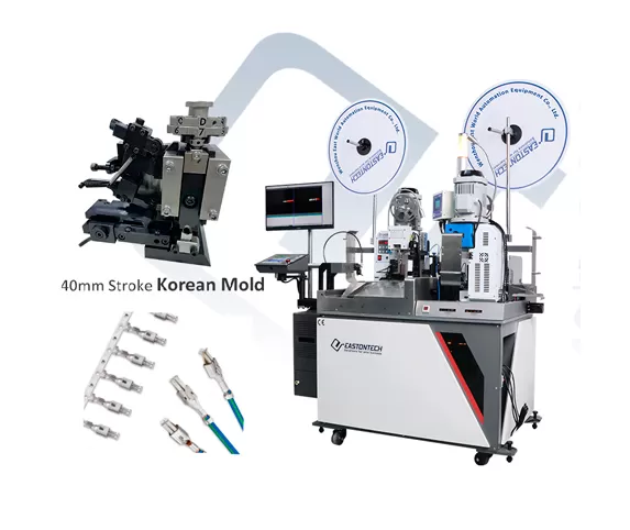 ew 22b fully automatic double end terminal machine with crimp force monitor and ccd supplier