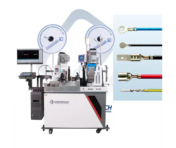 ew 22b fully automatic double end terminal machine with crimp force monitor and ccd wholesale manufacturers
