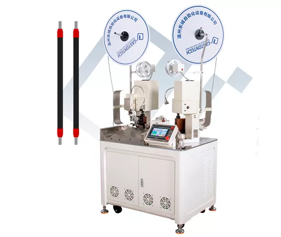 ew 22d automatic double heads plastic shell terminal crimping and twisting machine companies