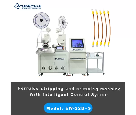 ew 22d s ferrules crimping machine with intelligent control system video