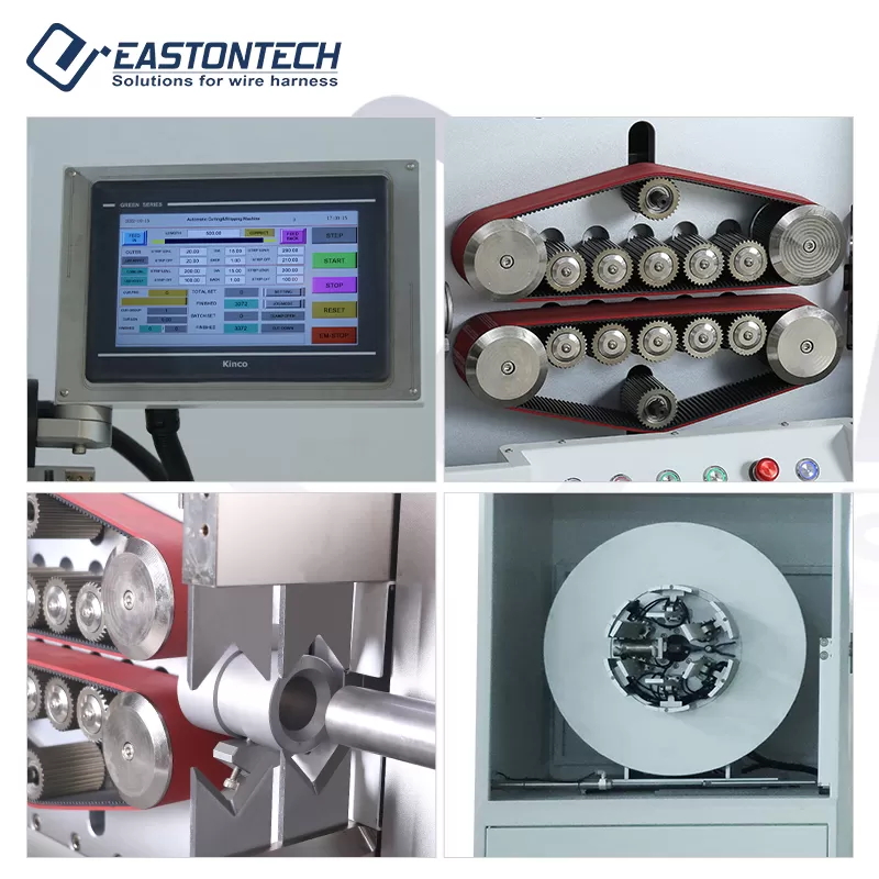 ew 3220 large square computer wire stripping machine manufacturers