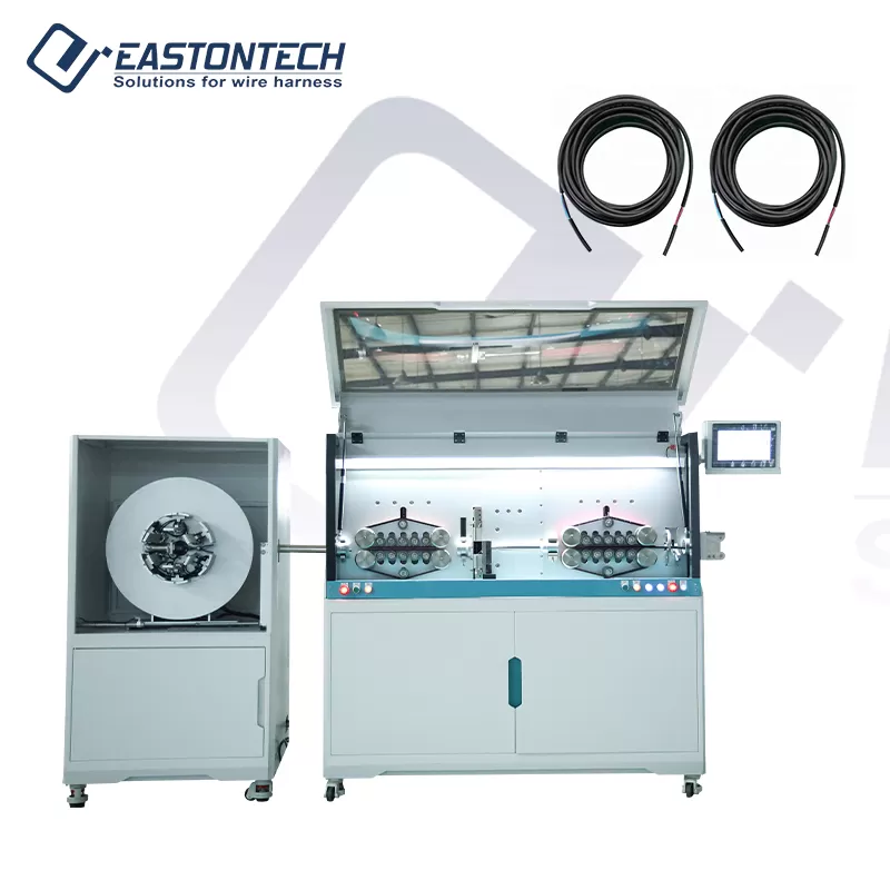 EW-3220 Large Square Computer Wire Stripping Machine