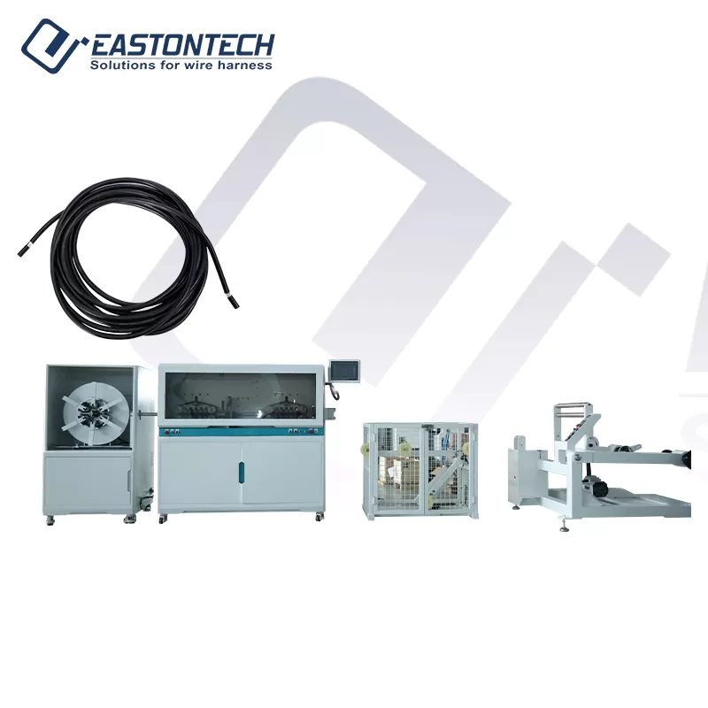 ew 3220 large square computer wire stripping machine