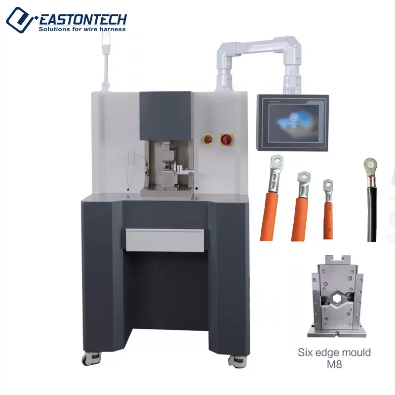 ew 5210 servo large 20t 60t terminal crimping machine manufacturer