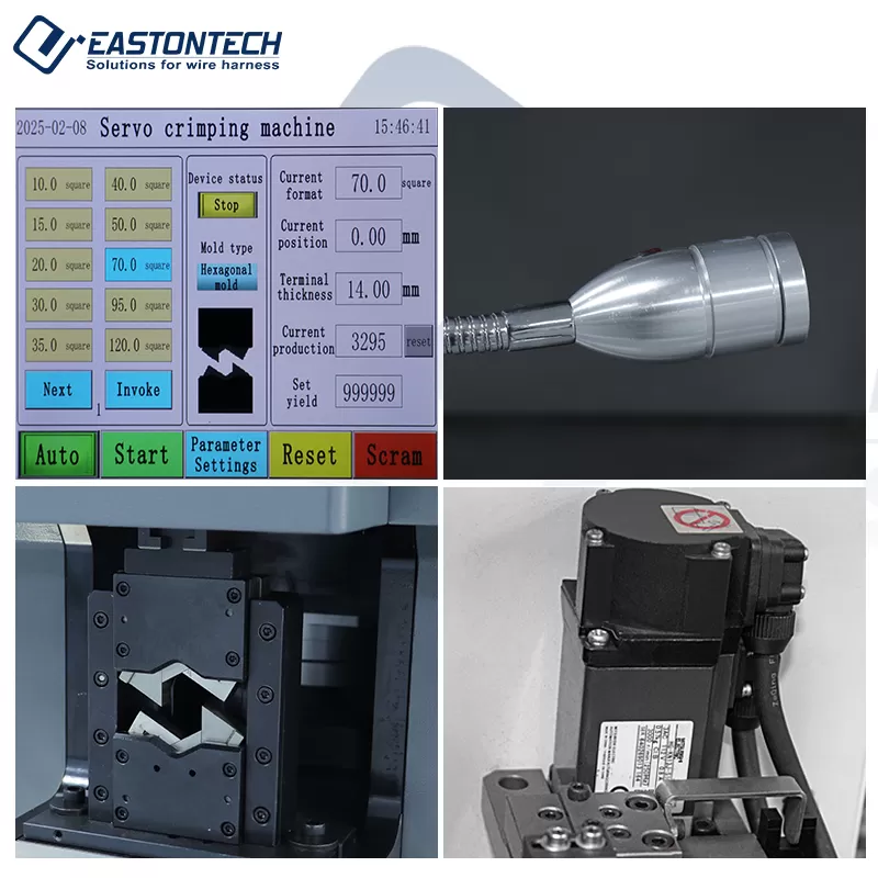 ew 5460 servo motor crimping machine company