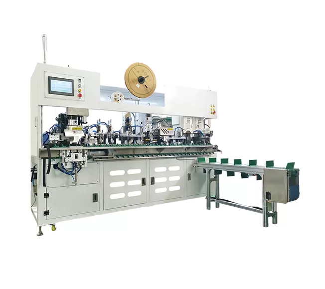 EW-7040 Fully Automatic Two - Insert Internal Frame Punching Machine