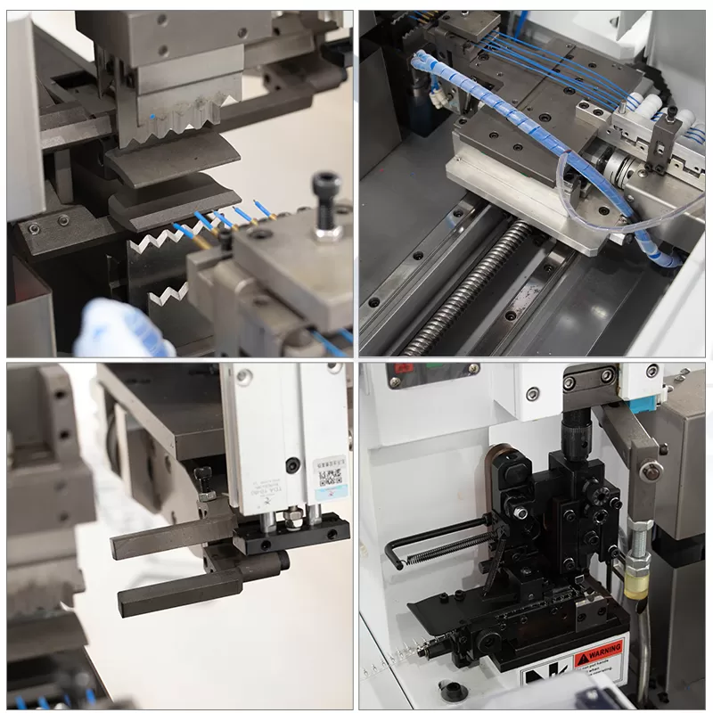 ew 8055 fully automatic 5 wires double head wire crimping machine manufacturer