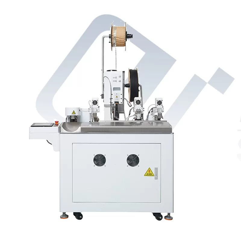 ew 8060 automatic single end terminal crimping single end inserting heat shrink tube machine company