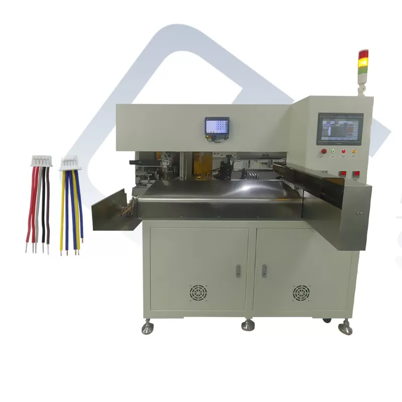 ew 8085 fully automatic single side wire crimping housing insertion and tinning machine supplier