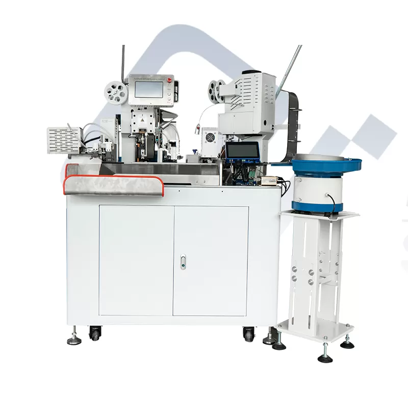 ew 8095 fully automatic double head terminal crimping sheath inserting machine companies