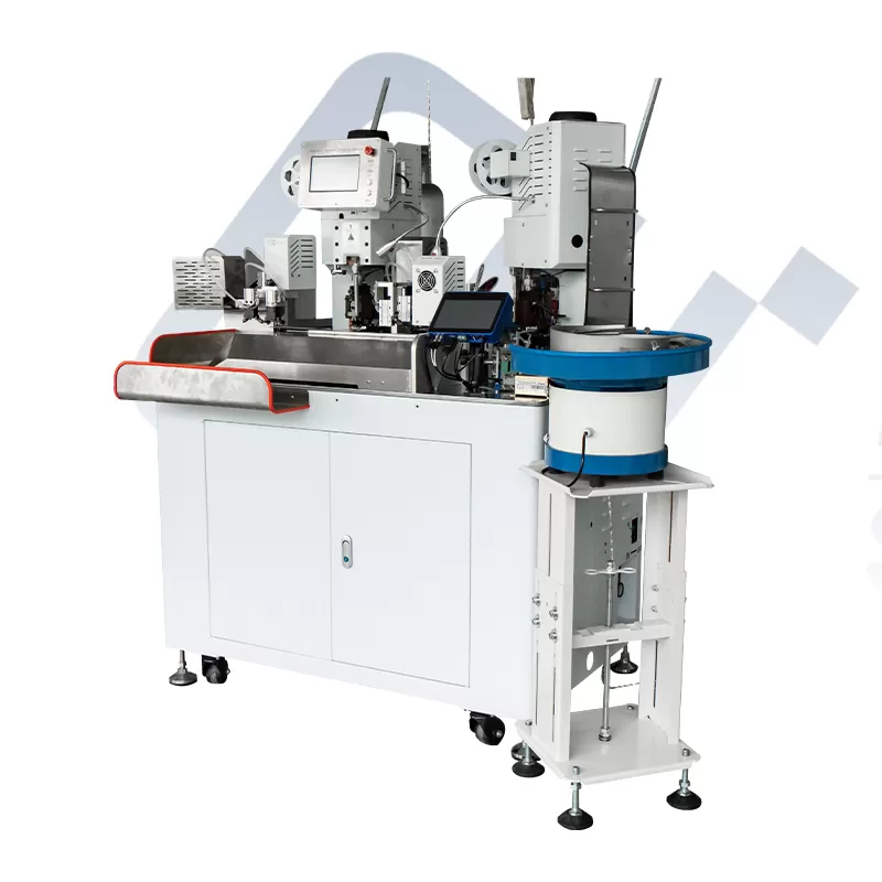ew 8095 fully automatic double head terminal crimping sheath inserting machine company