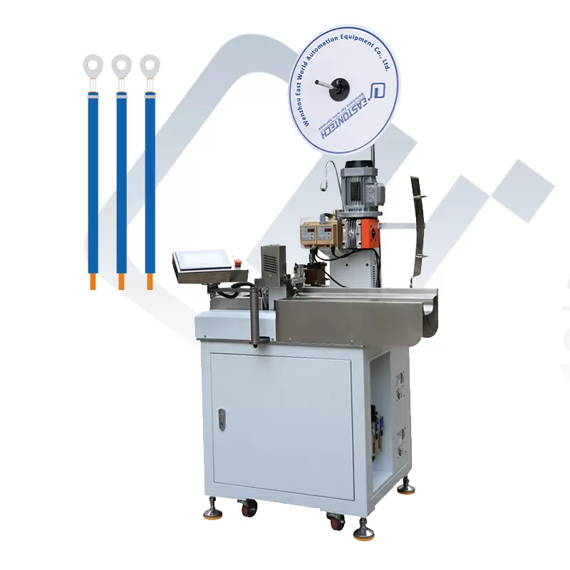 ew 8110 automatic three wires single side wire crimping machine for sale