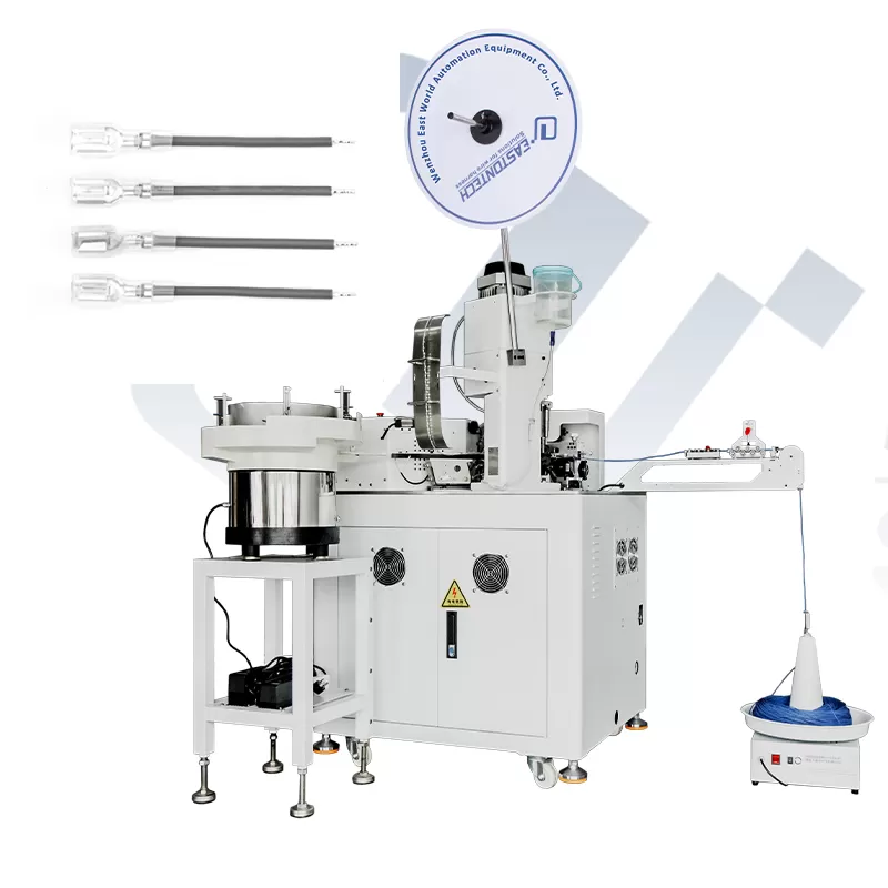 ew 8125 fully automatic single head terminal crimping sheath inserting machine company