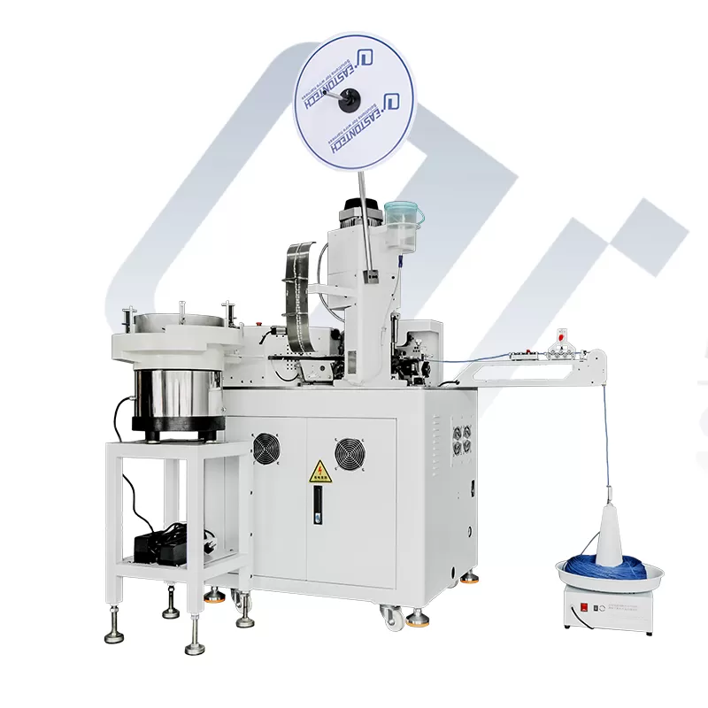 ew 8125 fully automatic single head terminal crimping sheath inserting machine factories