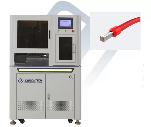 EW-8160 Automatic Double Head Loose Ferrule Terminal Crimping Machine