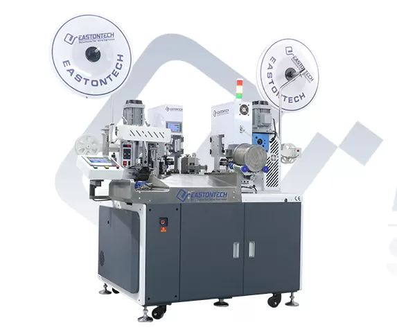 ew-8285 automatic double-end terminal crimping & waterproof plug inserting machine cost