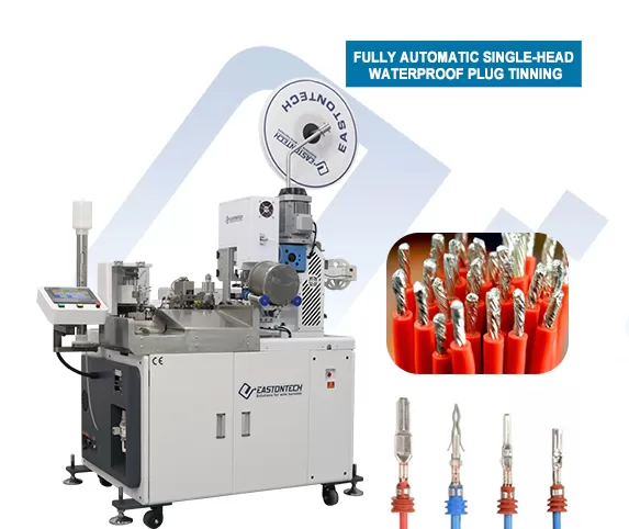 ew 8815 fully automatic single head waterproof plug tinning machine cost