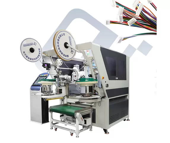 EW-8930 Double-Head Crimping And Housing Connector Assembly Machine
