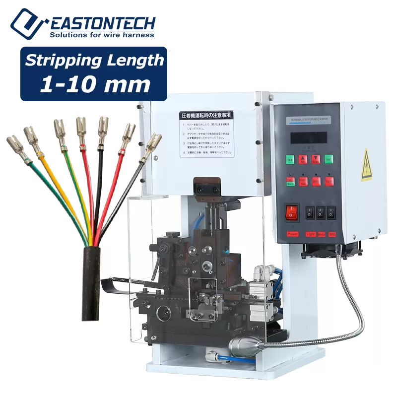 EW-50A Wire Stripping and Crimping Machine (side feeding)
